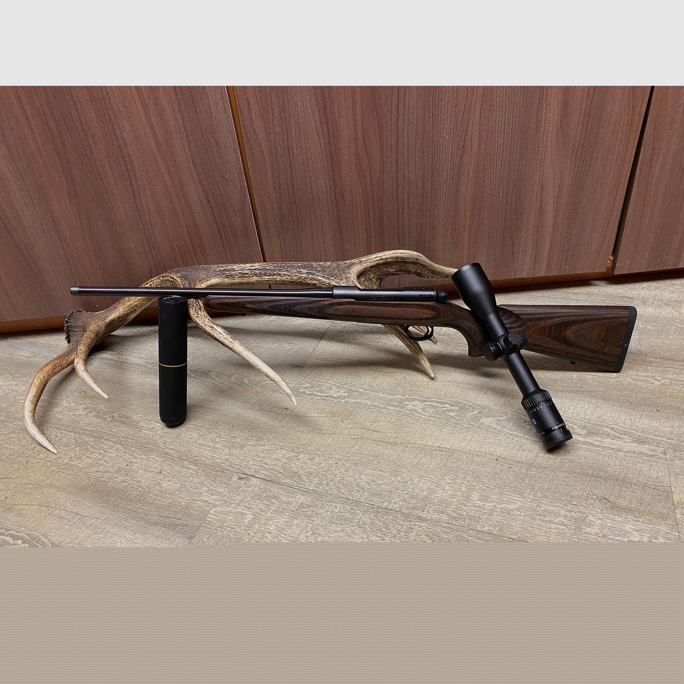 Mauser M18 Pure, with Zeiss Conquest V6 2-12x50 M, with rail