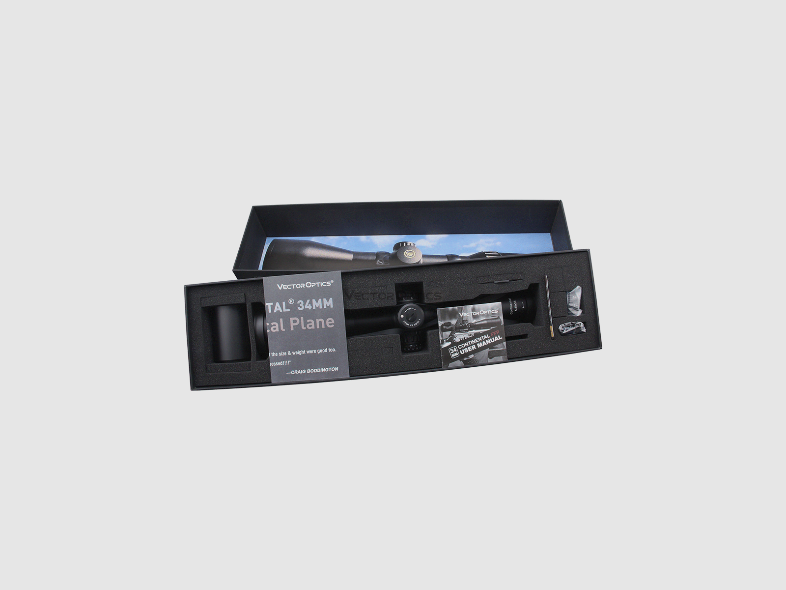 VECTOR OPTICS Continental x6 5-30×56 MBR FFP Zielfernrohr mit Entfernungsmessung, Bild 4 von 4