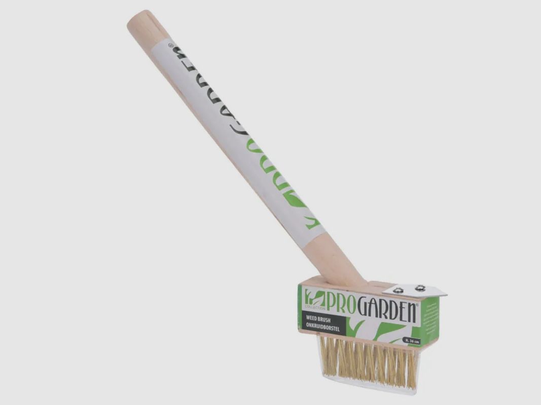 Progarden Unkrautbürste 36 cm - Integrierter Holzschaber, Bild 1 von 5