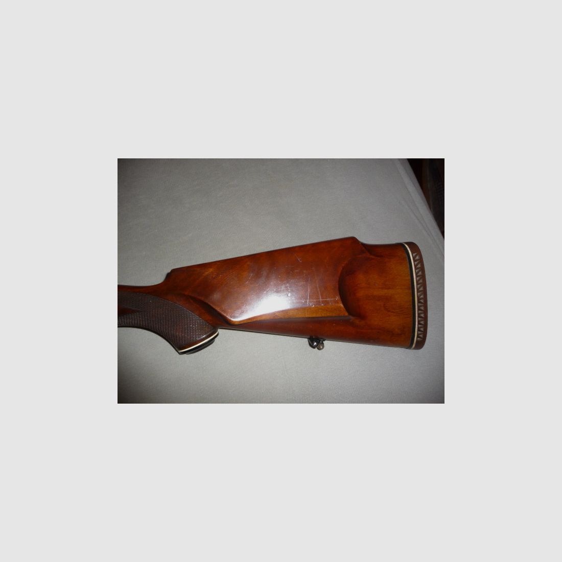 Original Mauser 98er Repetierer mit Historie: Kal. 9,3x62, Lauflänge ca. 60cm, EAW Schwenkmontage,