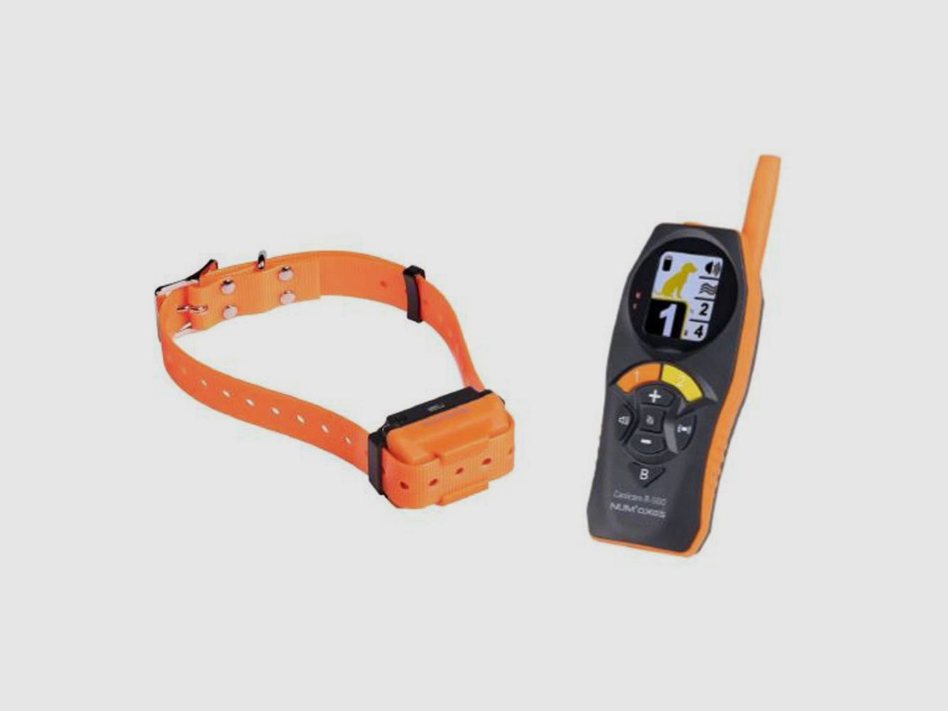 Fernbedienung und Trainingshalsband Num Axes Canicom R-500 - Reichweite 500m - 100 Stufen der Stimulation - Präzise und Zuverlässige Kontrolle, Bild 3 von 5