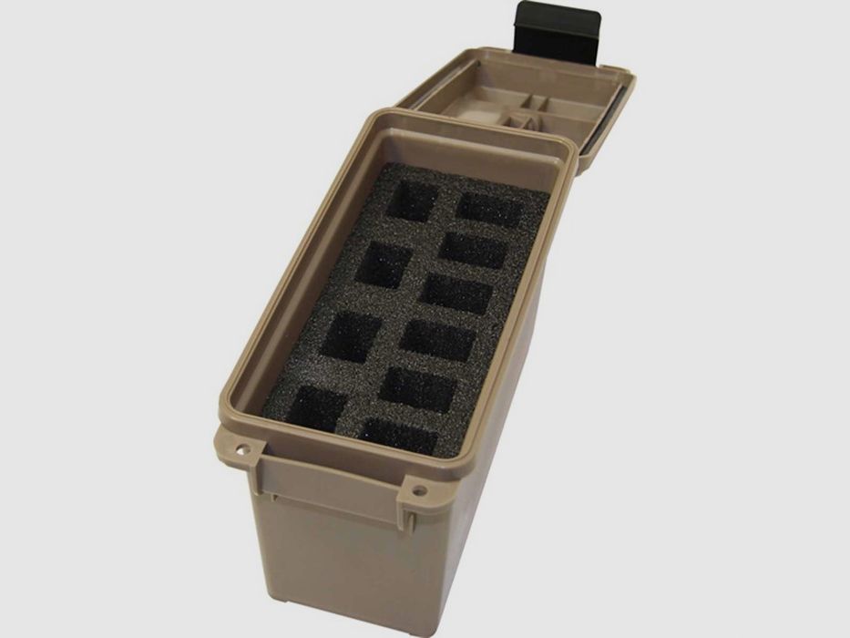 MTM CASE-GARD TACTICAL MAG CAN DOPPELTÜR 1911 9MM LUGER 10-MAG TAN, Bild 2 von 3