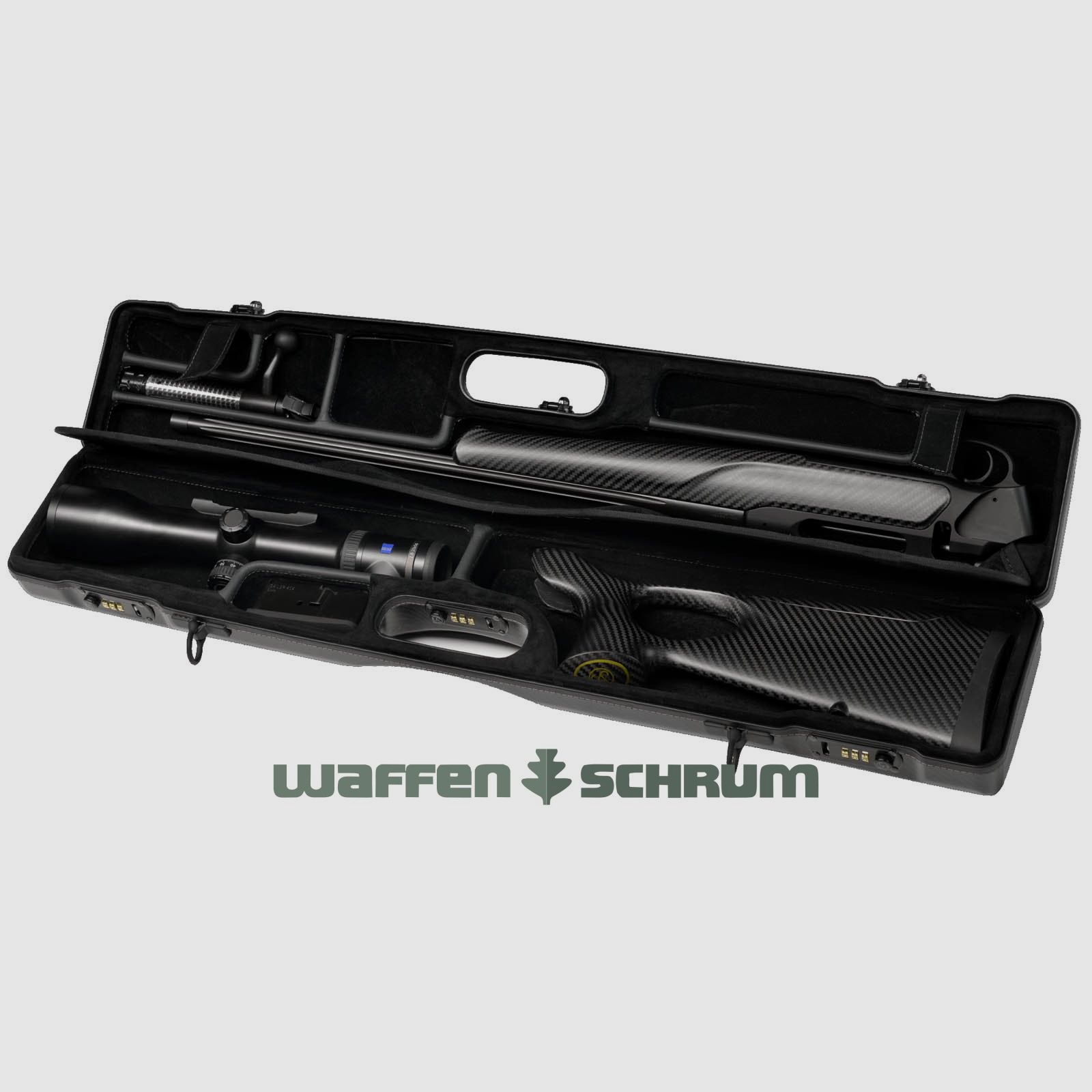 Sauer Carbon Compact Case Für eine Waffe - ein Zielfernrohr