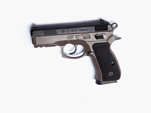 Pistole CZ 75D Compact FDE Duotone – 6 mm Feder