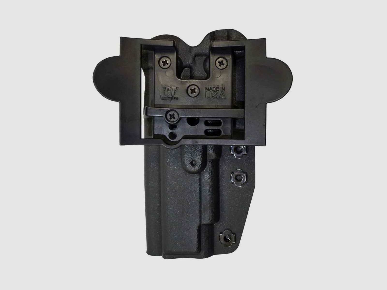 Comp-Tac Kydex Holster INTERNATIONAL Glock 17 (Generation 5)-Rechtshänder-Schwarz