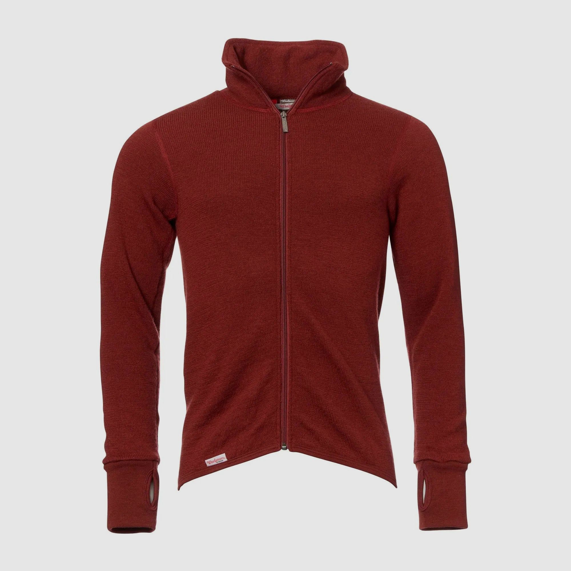 Woolpower Woolpower Jacke Full Zip 400 rust red