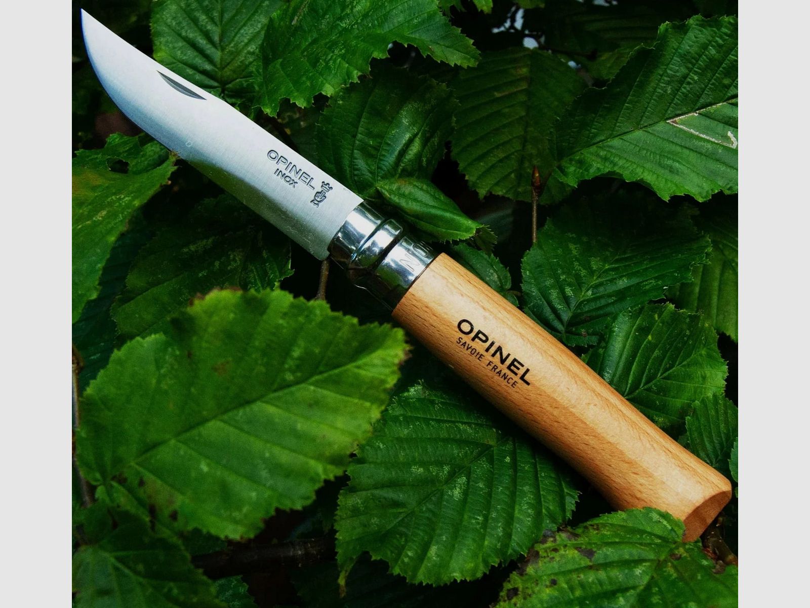 Opvouwbaar mes Opinel no.5 Inox, afbeelding 8 van 11