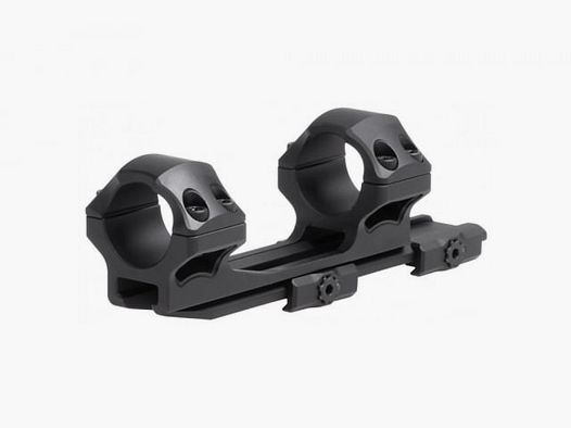 UTG Accu-Sync QR 1” Medium Profile 50 mm offset Picatinny Rings Black