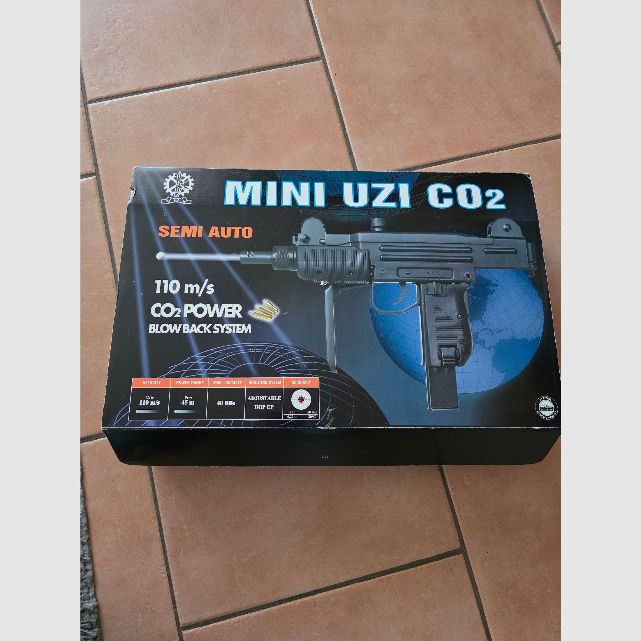 Mini Uzi CO2 Softair