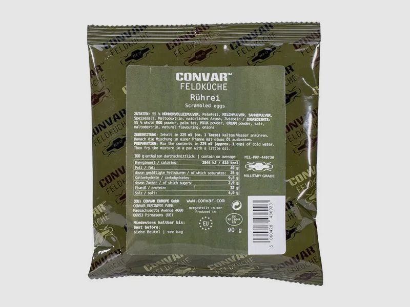 Convar-7 Feldküche Rührei