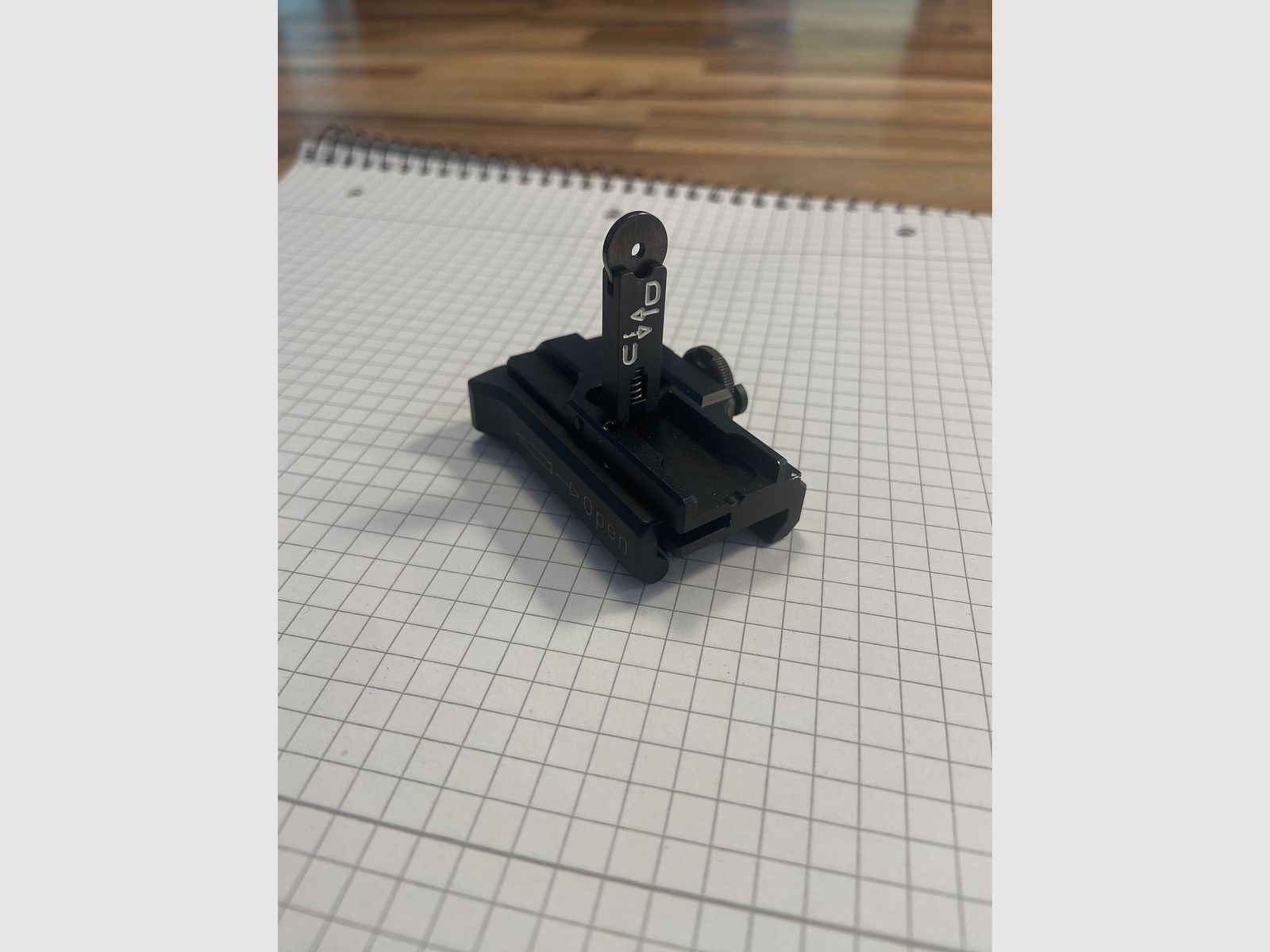 HK MR 223 Heckler & Koch quick-change sight rear - Universally usable and in top condition