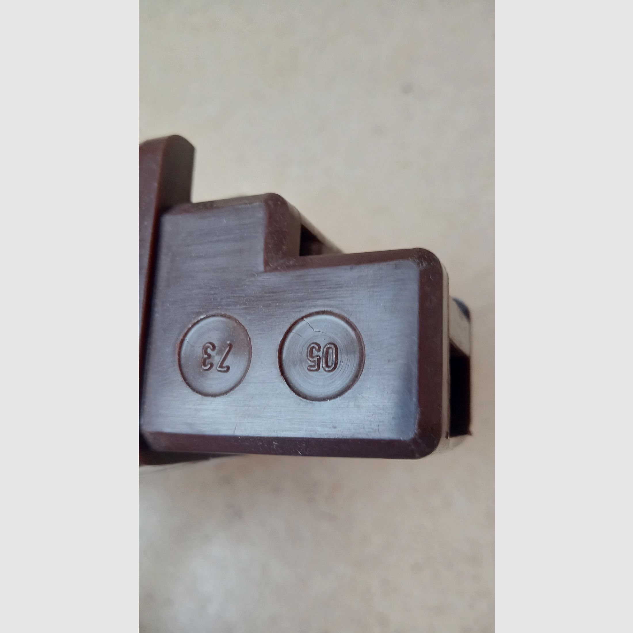 Original East German plastic fixed stock for the MPi-KM manufacturer VEB Wiesa in absolutely best condition // GDR NVA / AKM