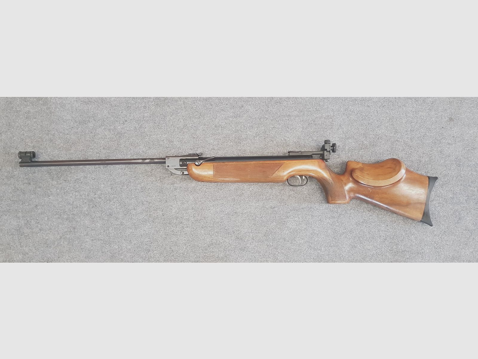 Sehr altes Weihrauch HW55 T  mit Tiroler Walnussschaft Knicker Luftgewehr  ohne F-Zeichen aus den 60iger Jahren cal. 4,5mm Diabolo