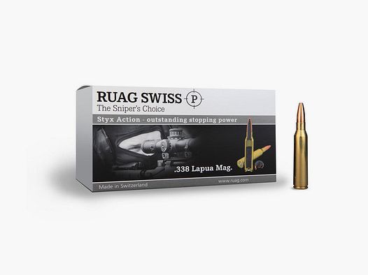 SWISS P .338 Lapua Mag. SWISS P Styx Action 16.0g/247gr
