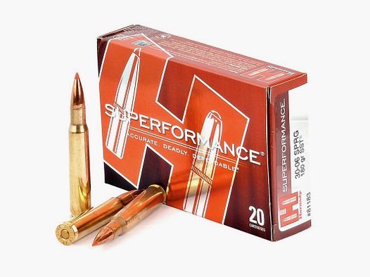 BOX MIT 20 PATRONEN HORNADY 30-06 SPRG 180 GR SST SPF 81183