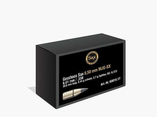 SAX MJG-SX .338 8.4g