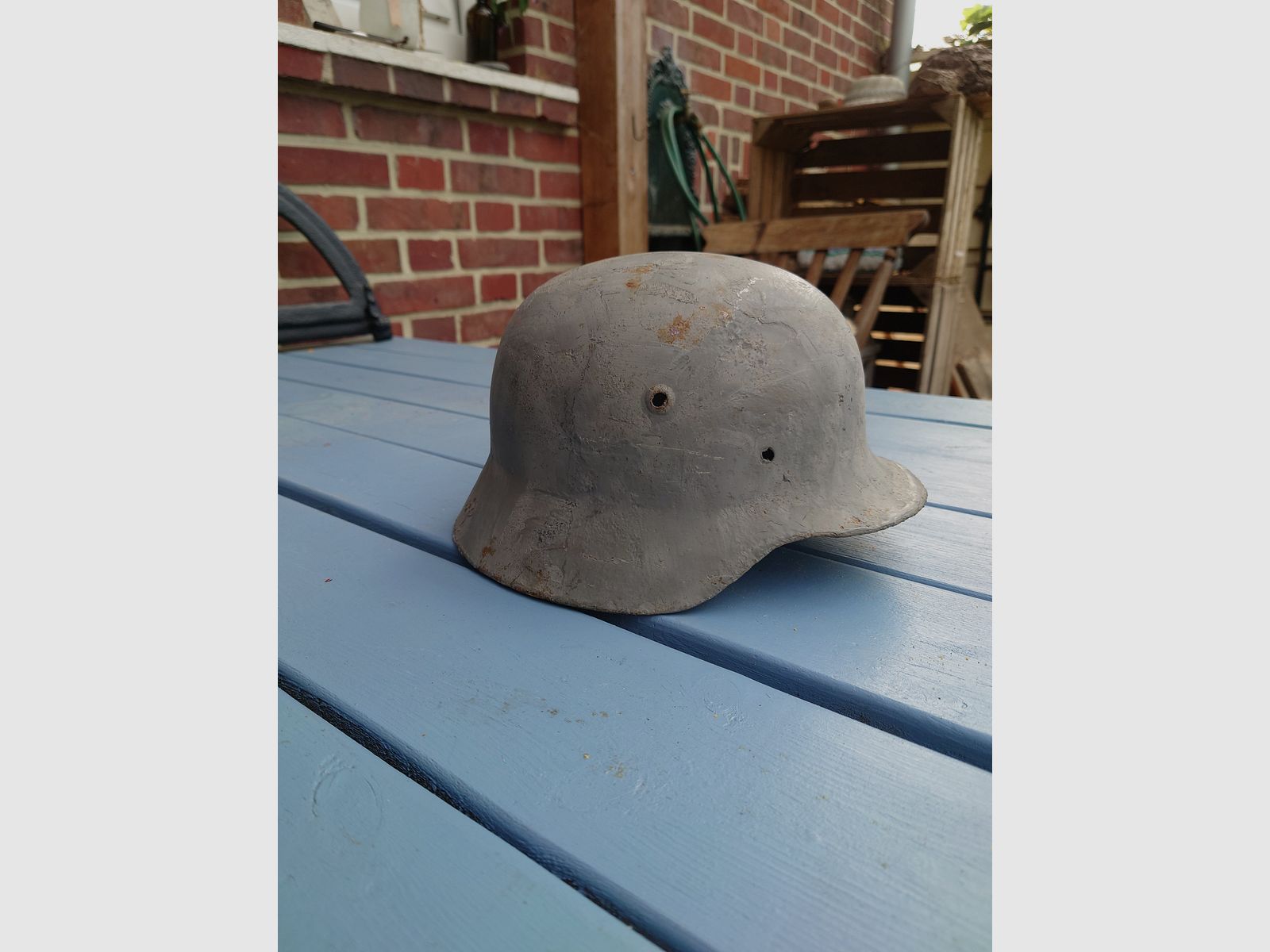 Stahlhelm Wehrmacht WW2 WK2 kein MP40 Kar98  Stg