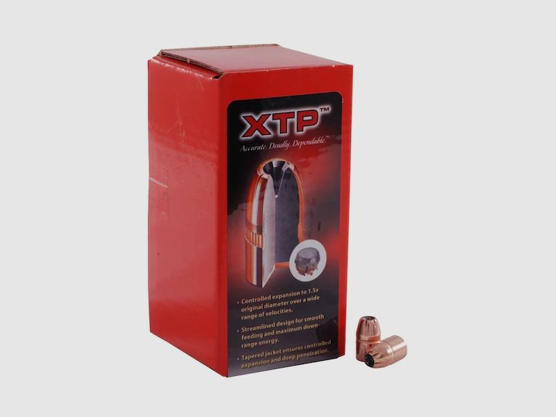 Hornady Geschoss .38/.357 HP/XTP mit Crimprille 140GR 100 Stück
