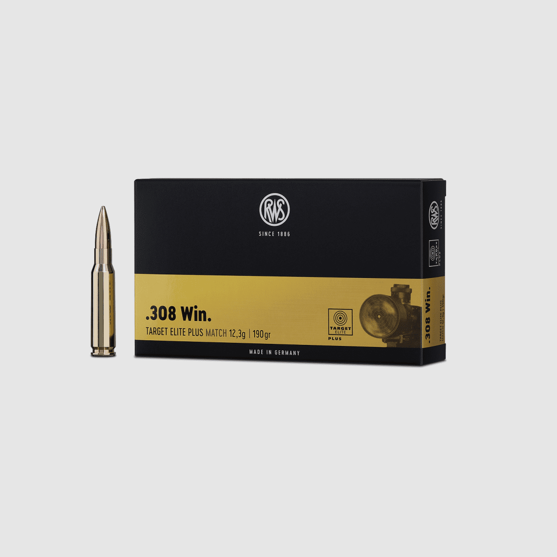 RWS .308 Target Elite Plus Match 190 Gr. - 20 pcs.