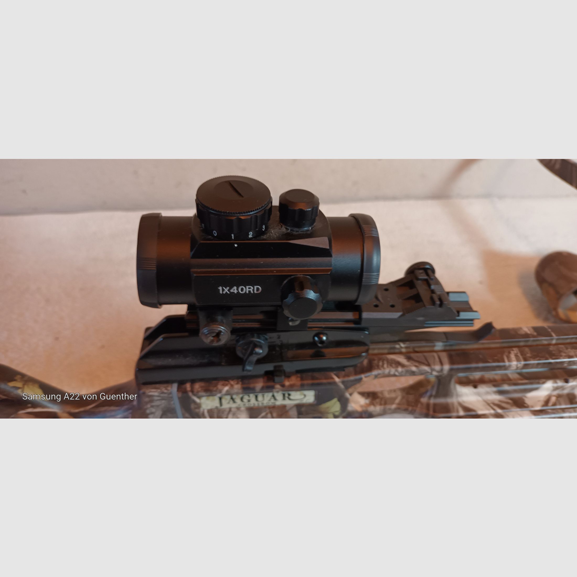 jaguar crossbow camo deluxe  175 lbs
