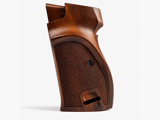 Karl Nill Griffschalen zu SIG P210 /P49 – Rhomlas geölt mit Daumenauflage und Riemenöse