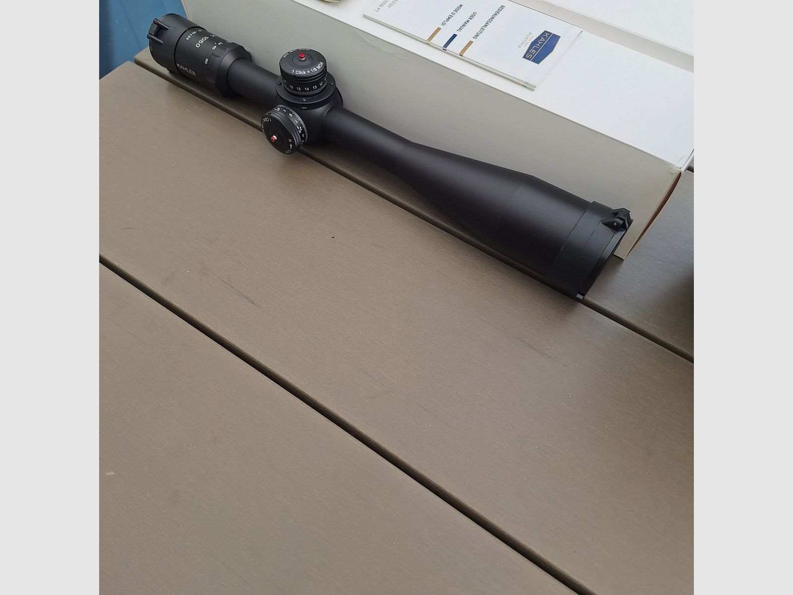 Kahles K1050 scope in 10-50x56mm