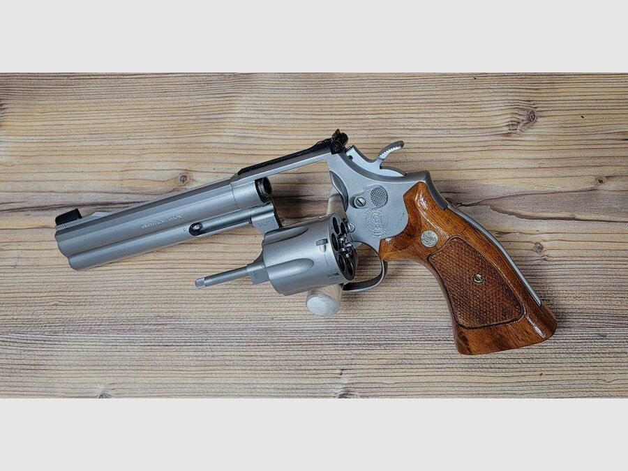 Smith & Wesson 686 Target Champion 6" - stainless matt // S&W 686-3, Bild 3 von 3