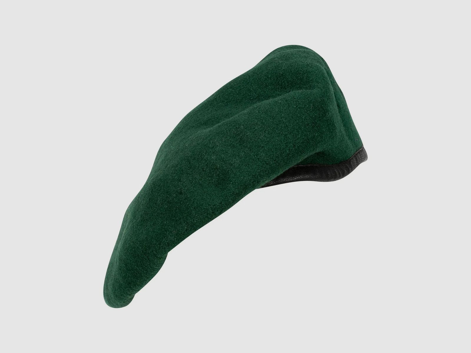 Bundeswehr Original BW Barett jägergrün gebraucht