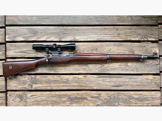 Enfield P14 with original bayonet .303Brit