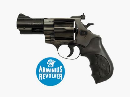 ARMINIUS REVOLVER .357 Mag. 3'' Zoll HW357 Hunter 6-Schuss brüniert / schwarz Fangschusswaffe NEU !