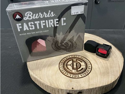 PUNTO ROSSO BURRIS FASTFIRE C | 6 MOA MICRO RED DOT
