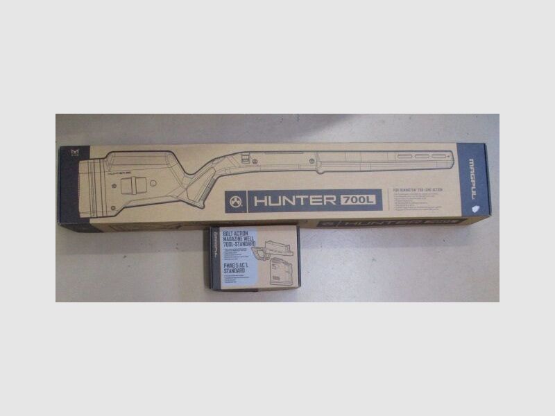 Magpul stock Hunter 700L for Remington 700 Long Action with magazine conversion kit 700LA
