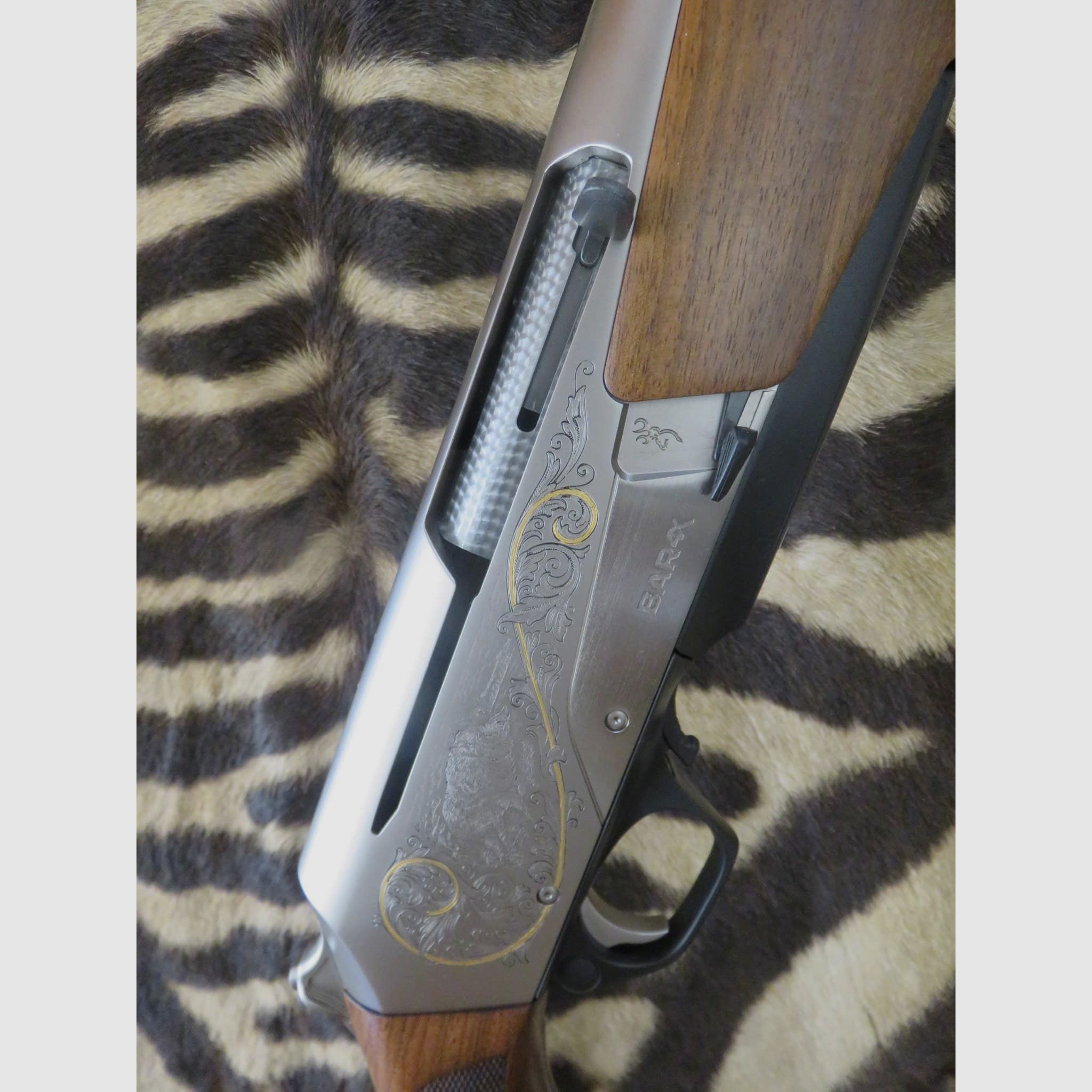 BÜCHSE BROWNING BAR 4X Ultimate Pistol Wood Gr.2 Kal.300wm Lauf 61 cm gewinde, Bild 5 von 10