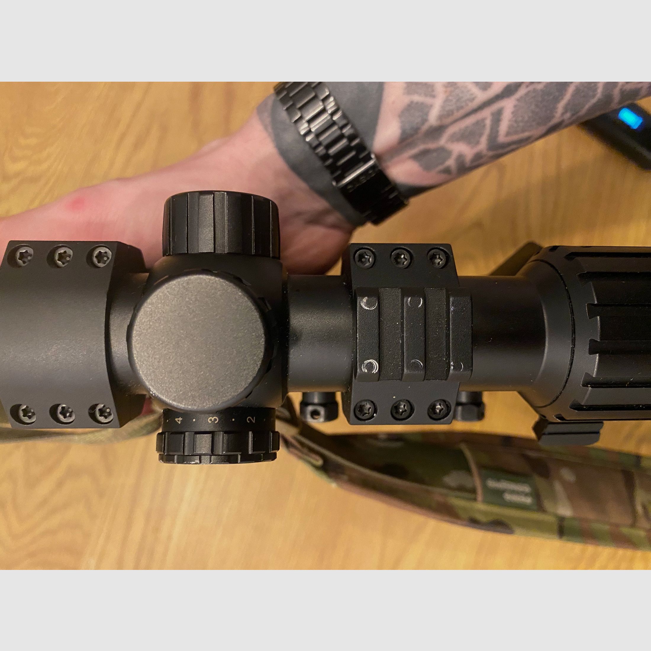 Burris RT-6 1-6x24mm, Ballisic AR, mit Montage (ohne FastFire 3)