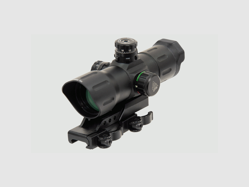 UTG CQB T-Dot Leuchtpunktvisier mit Offset Schnellspannmontage