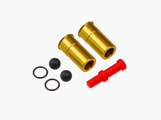 2x shotshells .43 | cal. 68 to cal. 43 | for HDS68 | ALU gold anodized