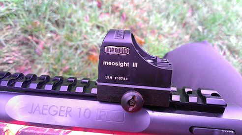 Die Meopta Meosight III Rotpunktvisierung