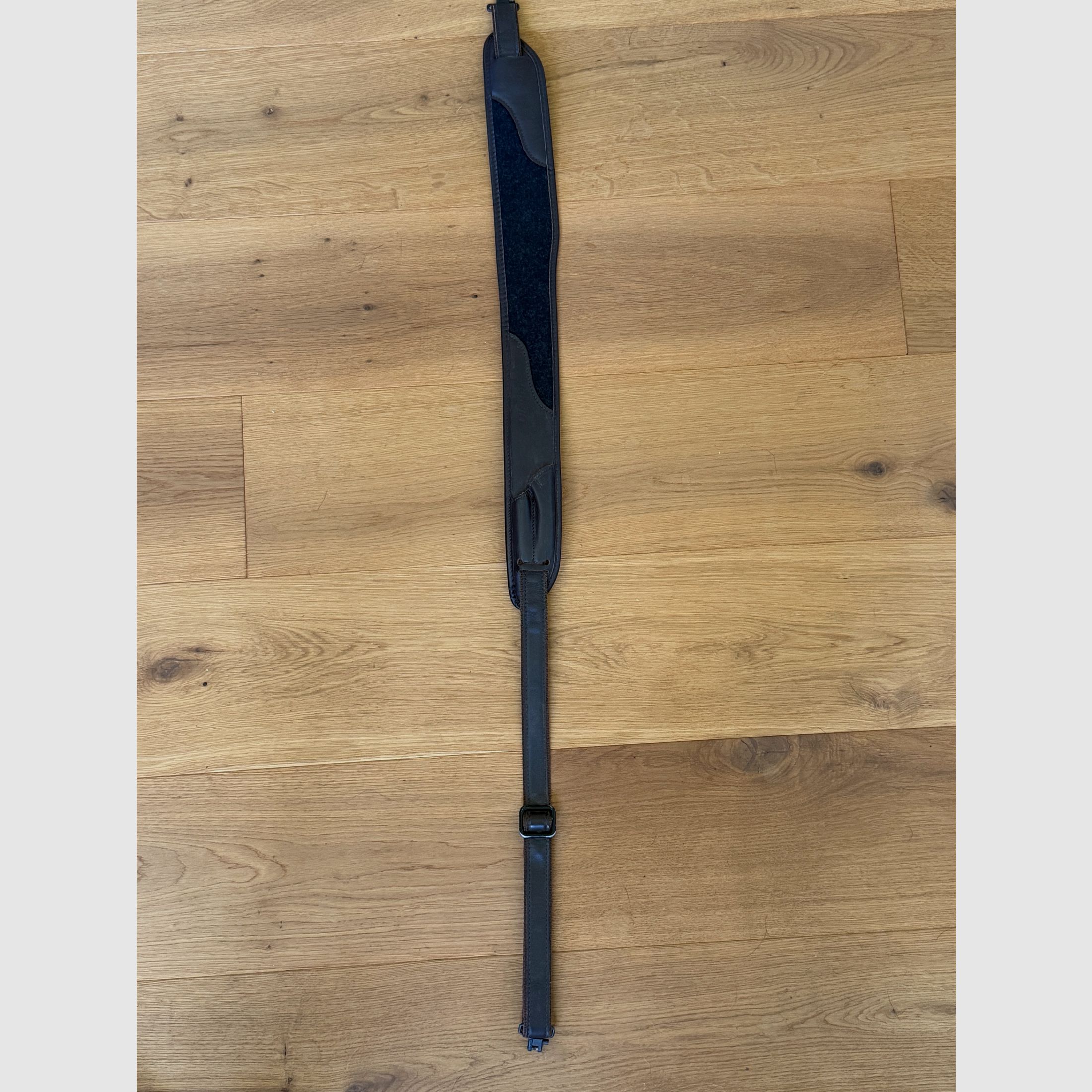 Blaser rifle sling loden & leather, image 1 of 5