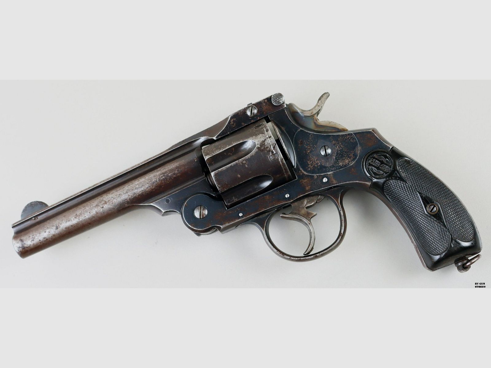 Antiker Revolver Orbea Hermanos Mod. 1884 Kal. 10,4 Ser.Nr. L18580 788, Bild 2 von 9