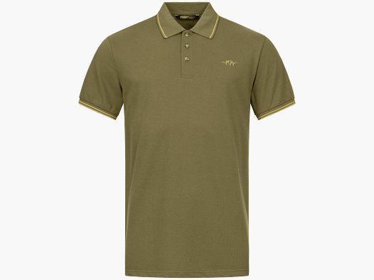Blaser Herren Polo Shirt 22 dunkel oliv