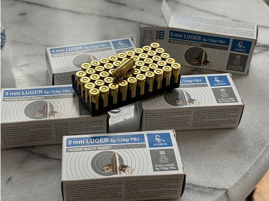 Munitions 9 mm