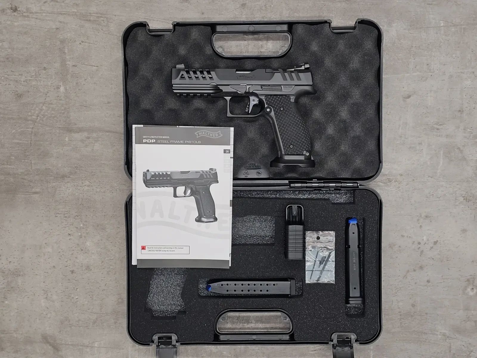 Walther Pistole PDP SF Match Black Ribbon