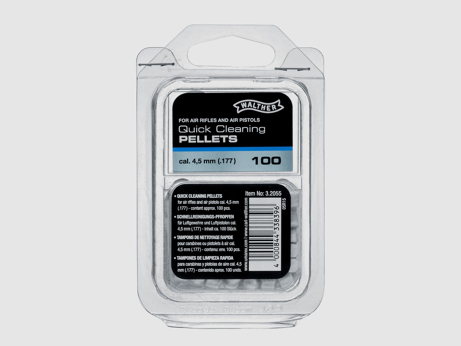 Tapones de limpieza rápida Umarex 4,5 mm, calibre