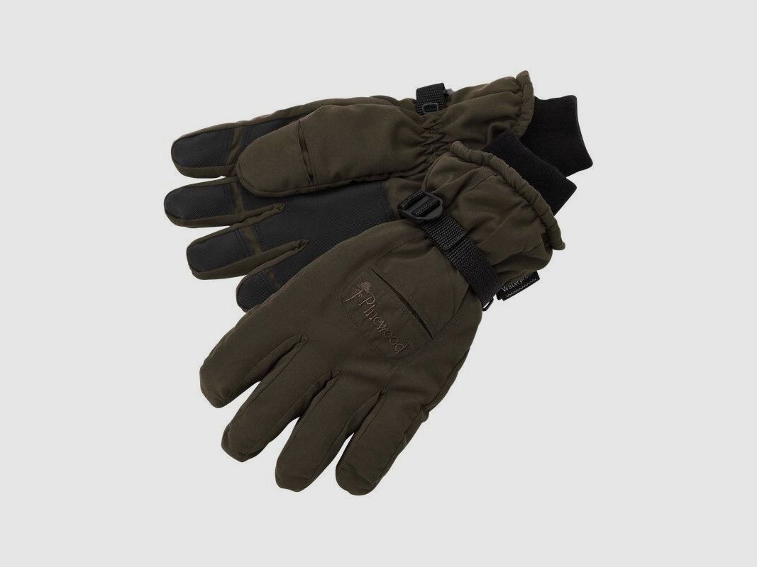 Pinewood Handschuhe Membran Suede Brown