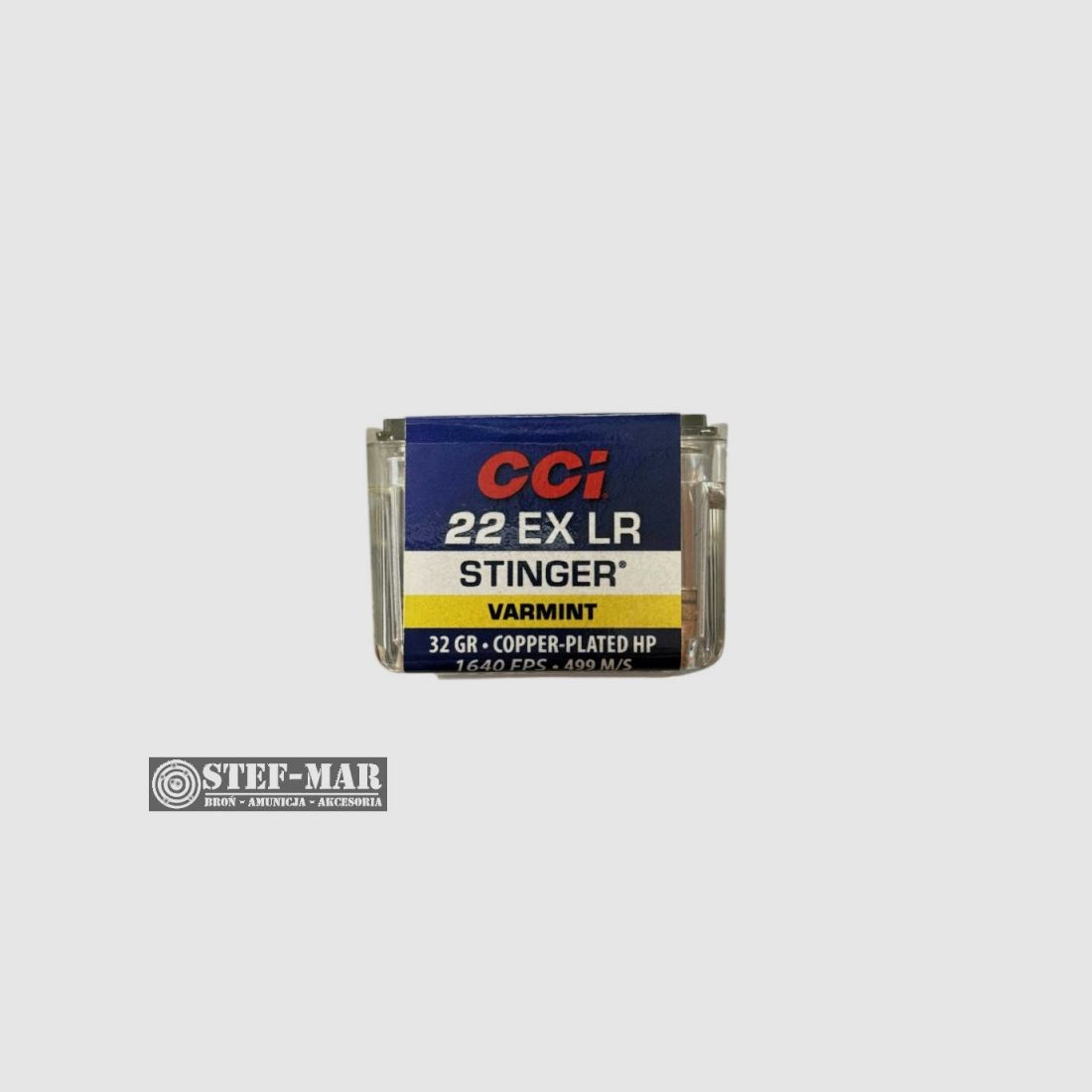 Amunicja CCI Stinger 22 EX LR .22 Long Rifle 2.1g/32grs (opak. 50 szt.) [B10-1], zdjęcie 3 z 3