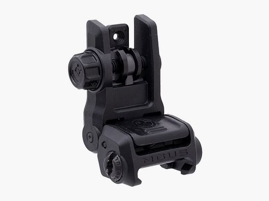 MAGPUL MBUS 3 REAR SIGHT FLIP-UP ADJUSTABLE POLYMER BLACK