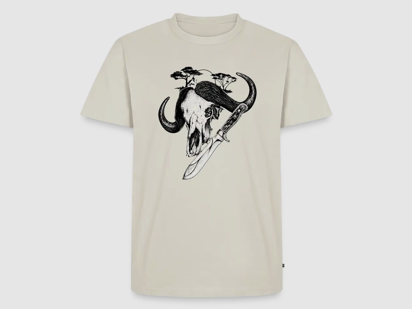 PUMA Heren Premium T-Shirt "White Hunter – Big Game"