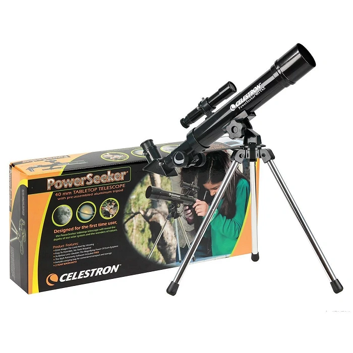 Telescope Celestron PowerSeeker 40AZ Table Top, image 11 of 20