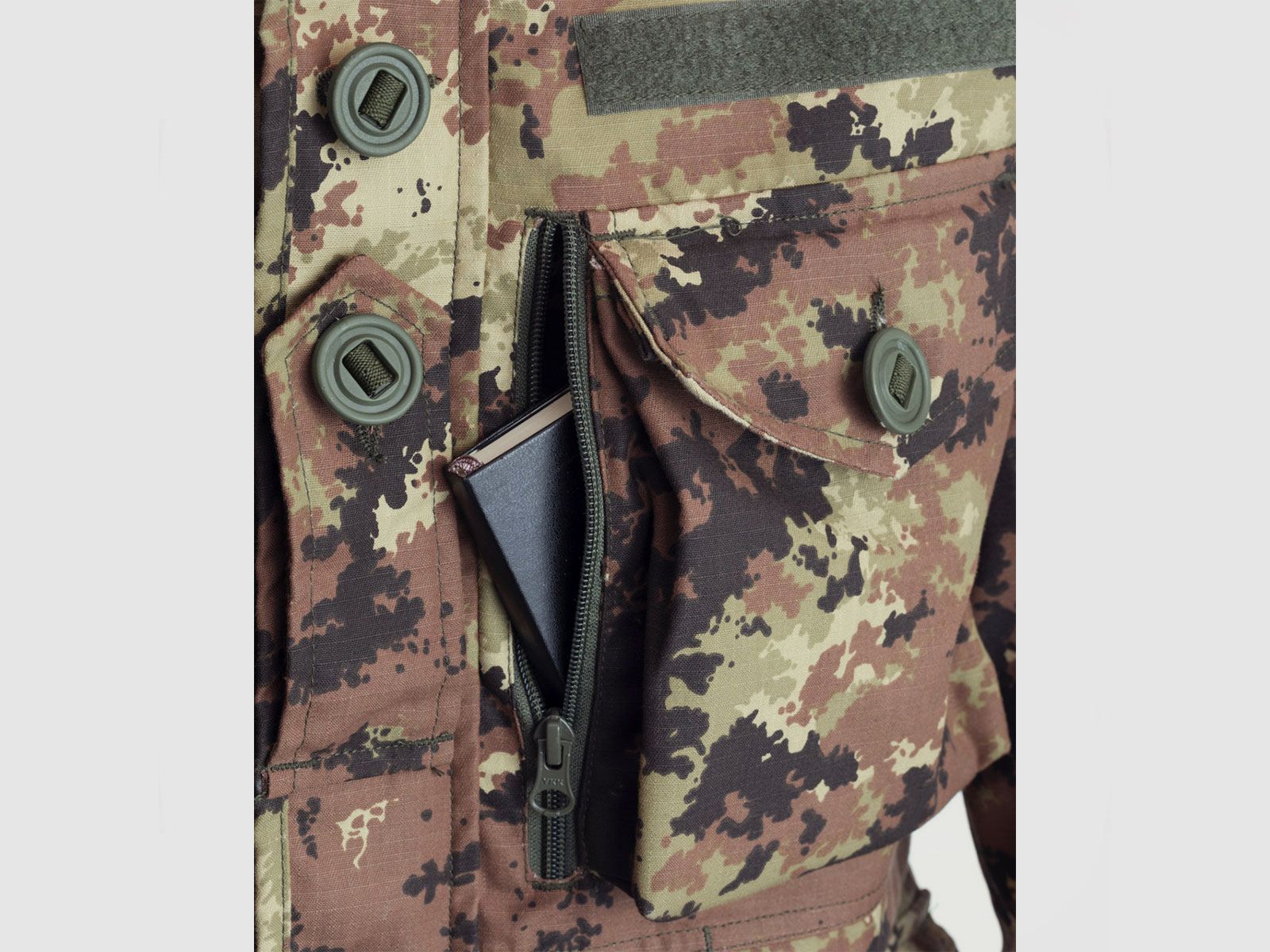 OPENLAND TACTICAL – SAS SMOCK IMBOTTITA Vegetato Italiano, Bild 5 von 8