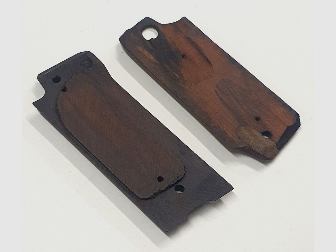 Astra grip scales made of wood for Astra model 600